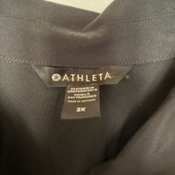 Black Athleta Topspin Dress - 2X - Picture 3 of 4